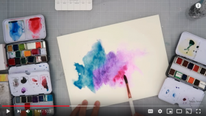 Youtube watercolor video